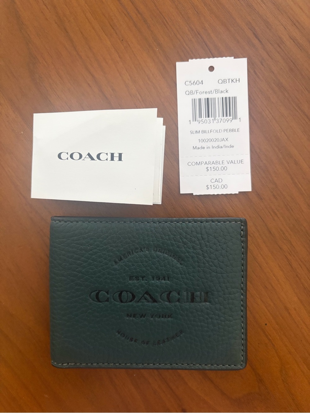 Coach Wallet - Picture 2 of 4